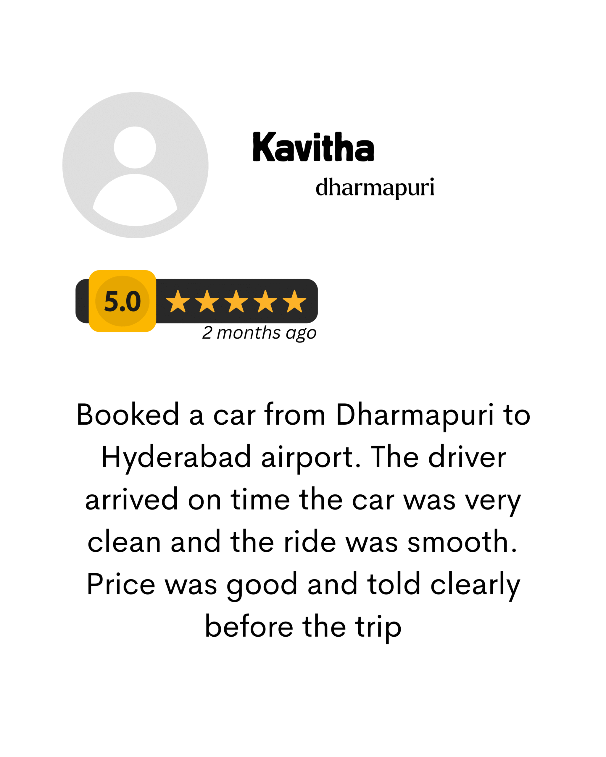 car rental in dharmapuri